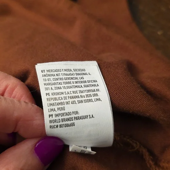 Bundle Of 2 American Eagle Tanks Top in Washed Brown and Chocolate Brown XL - Picture 9 of 9